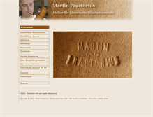 Tablet Screenshot of martin-praetorius.de
